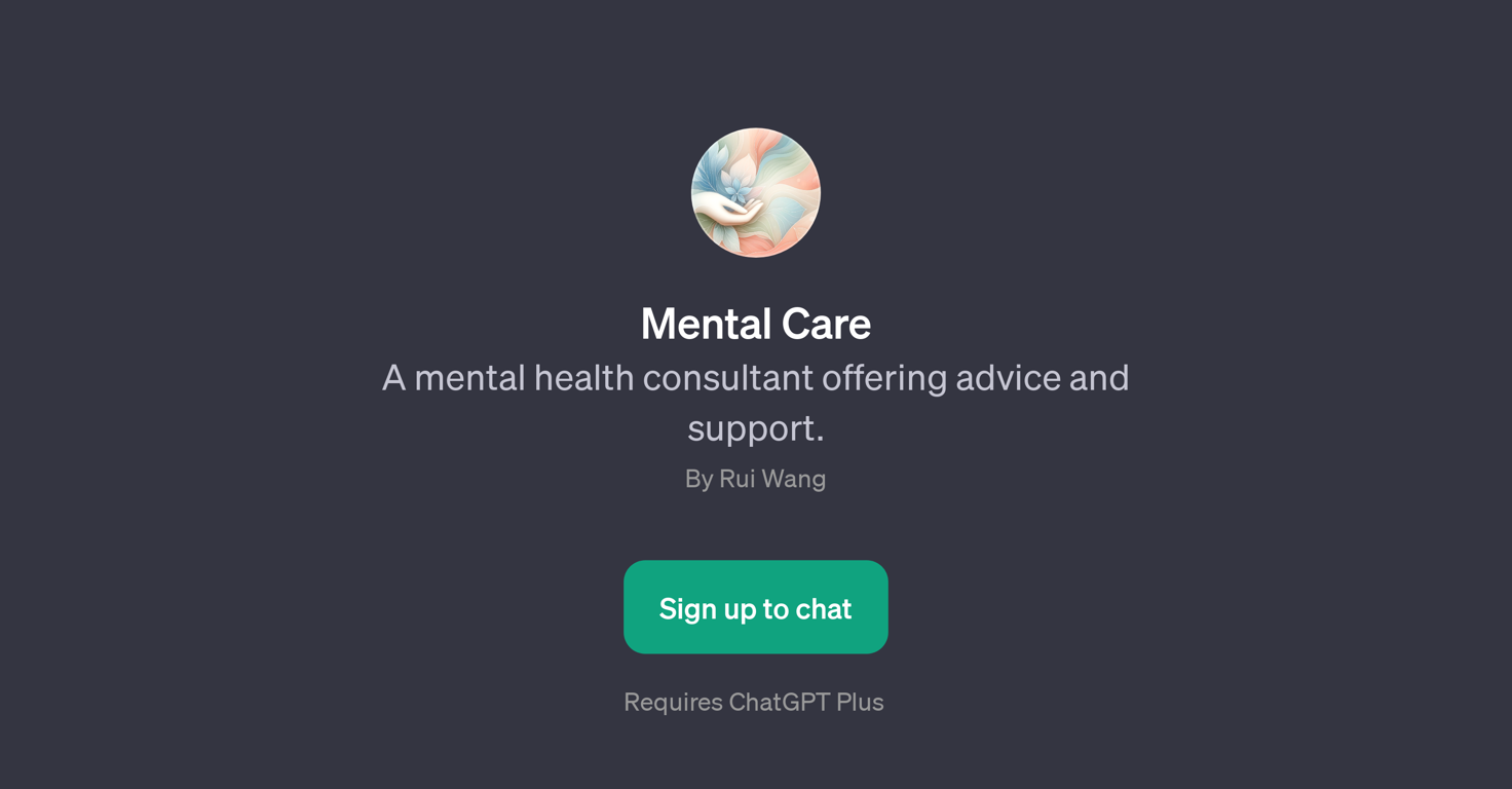 Mental Care website