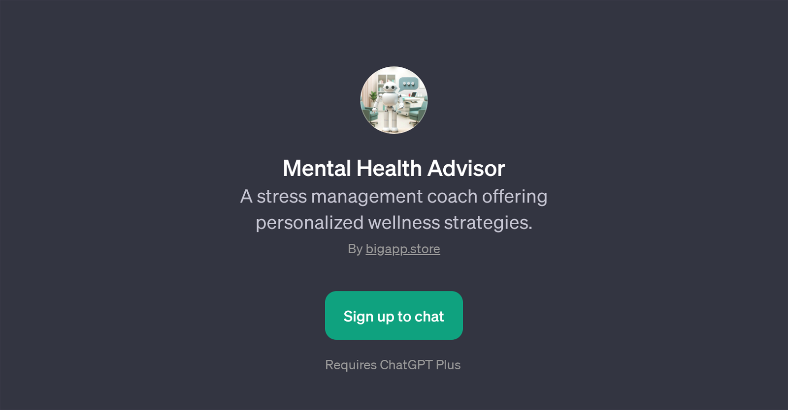 Mental Health Advisor website