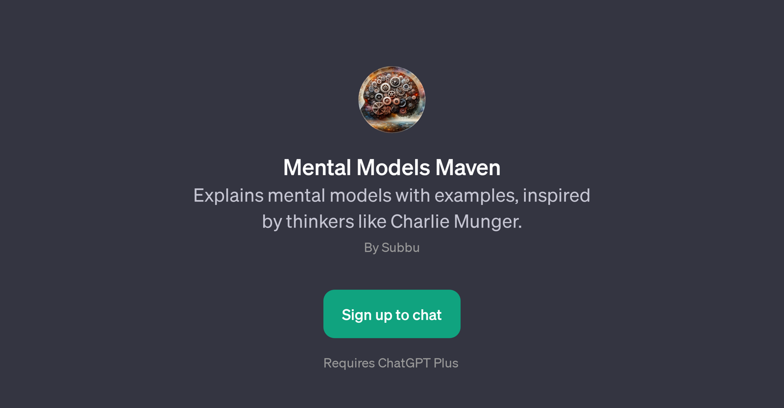 Mental Models Maven website