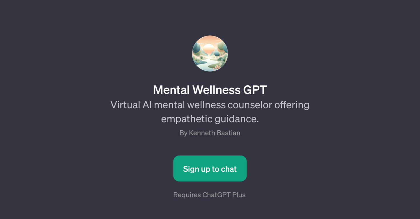 Mental Wellness GPT website