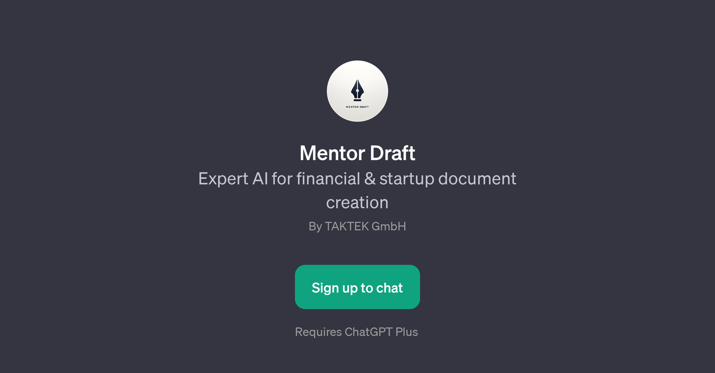 Mentor Draft website