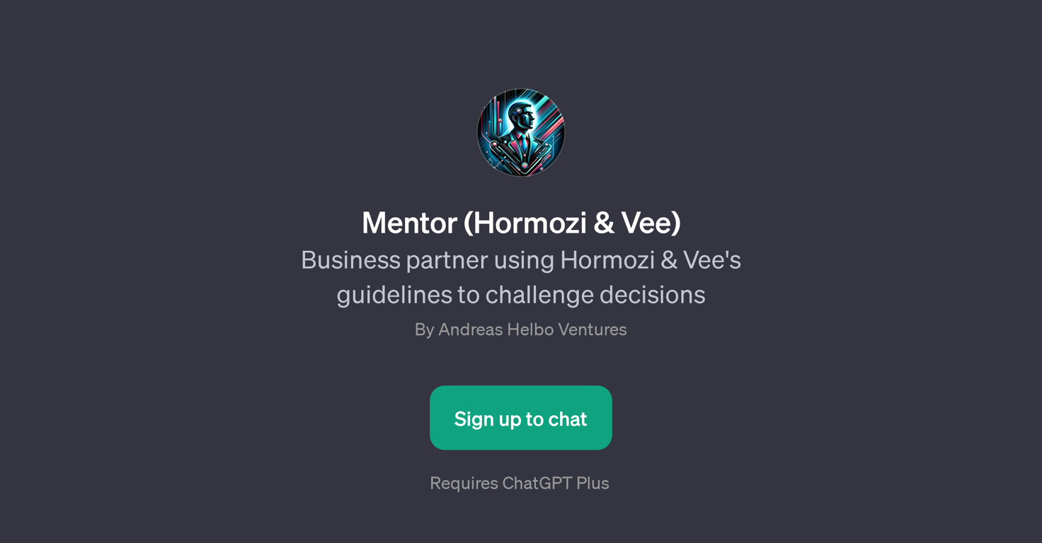 Mentor (Hormozi & Vee) website