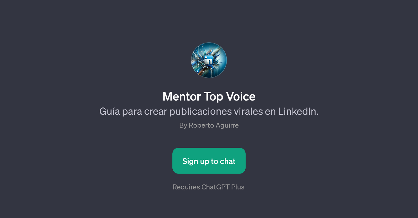 Mentor Top Voice website