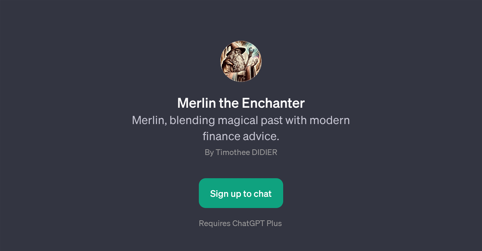 Merlin the Enchanter website