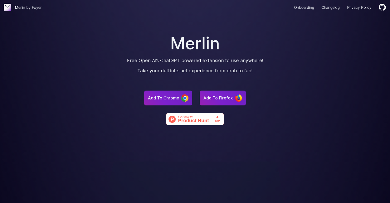 Merlin website