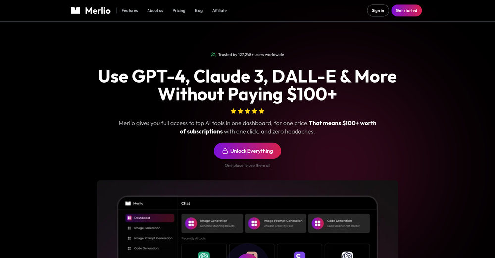 Merlio website