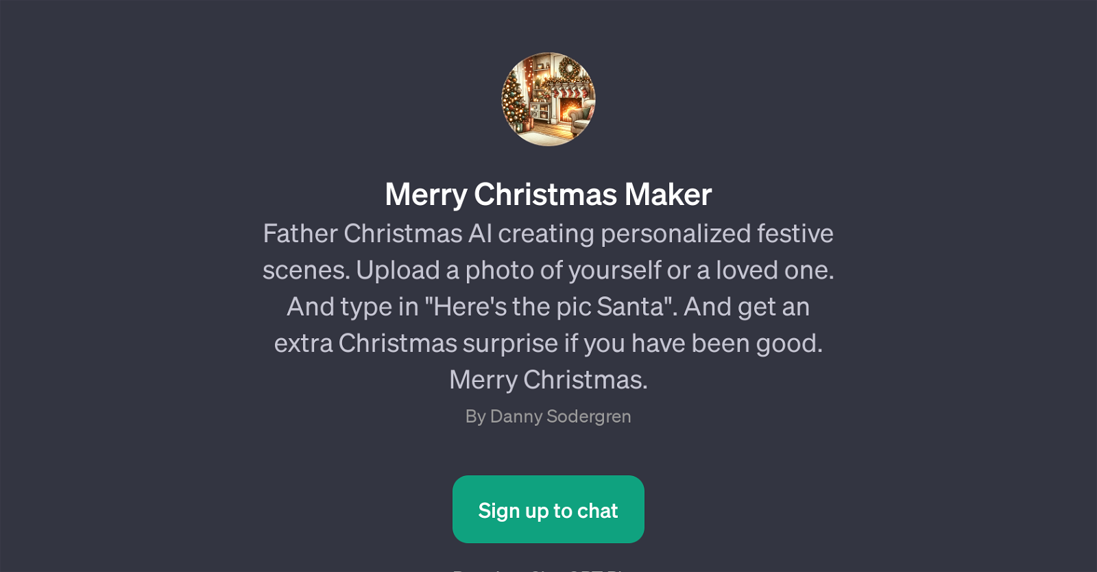 Merry Christmas Maker website