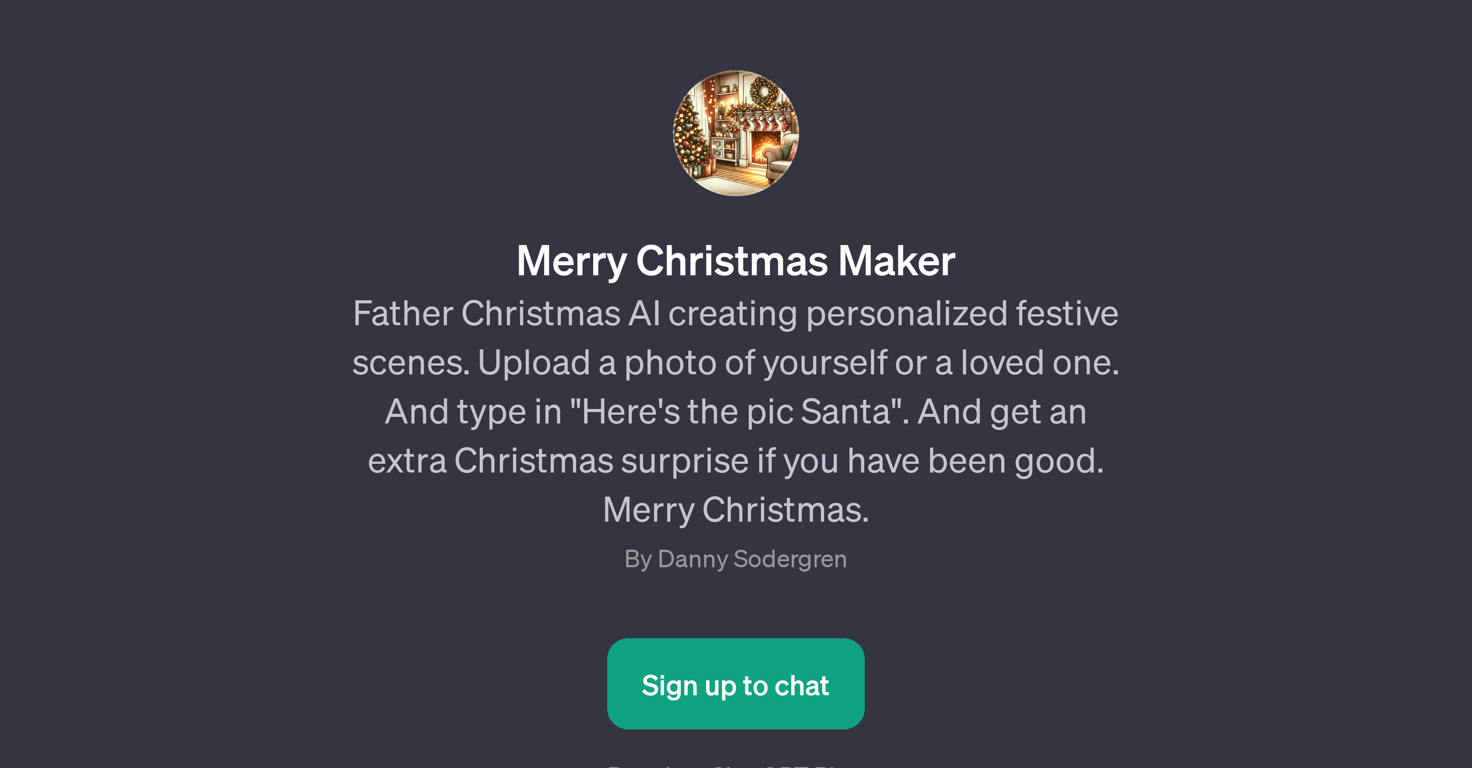 Merry Christmas Maker website
