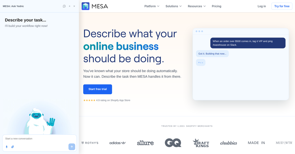 MESA website