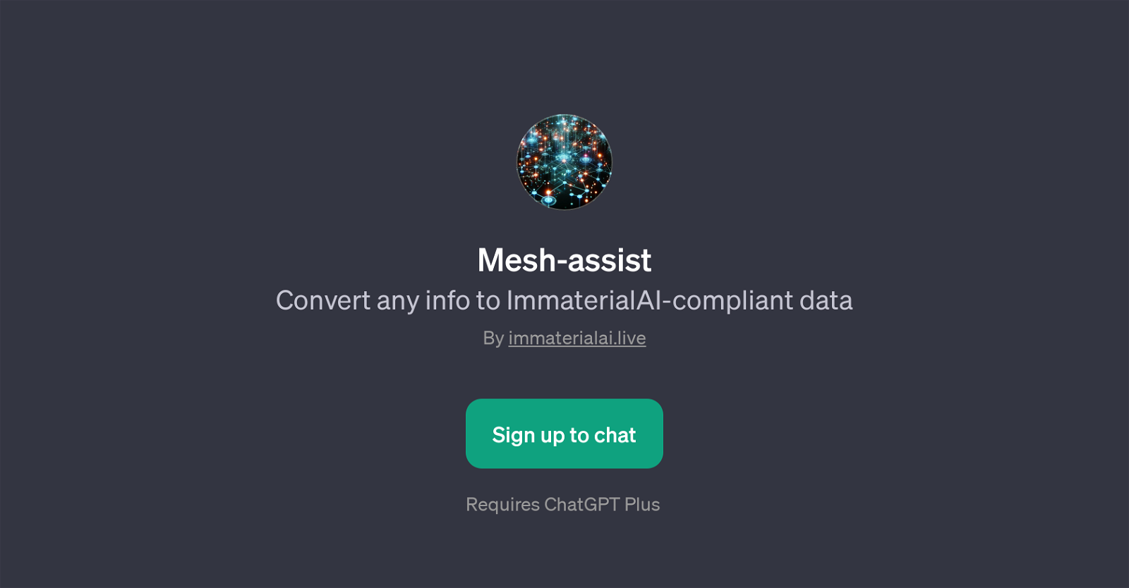 Mesh-assist website