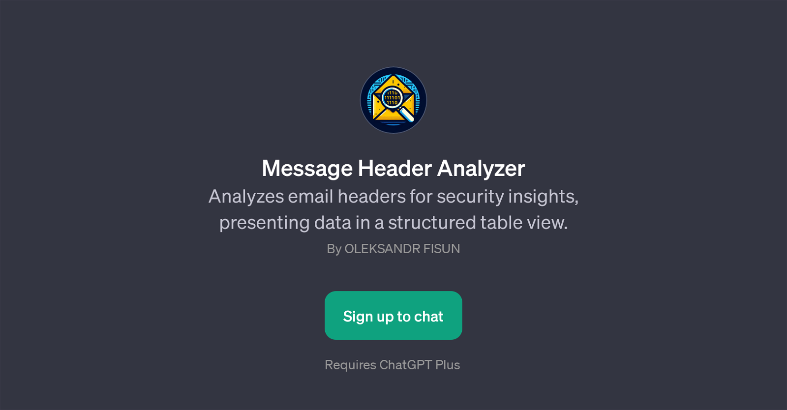 Message Header Analyzer website