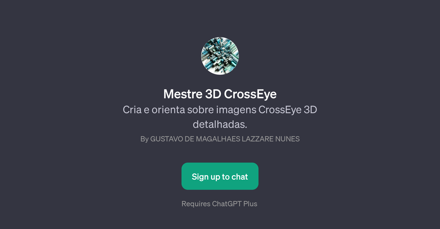 Mestre 3D CrossEye website