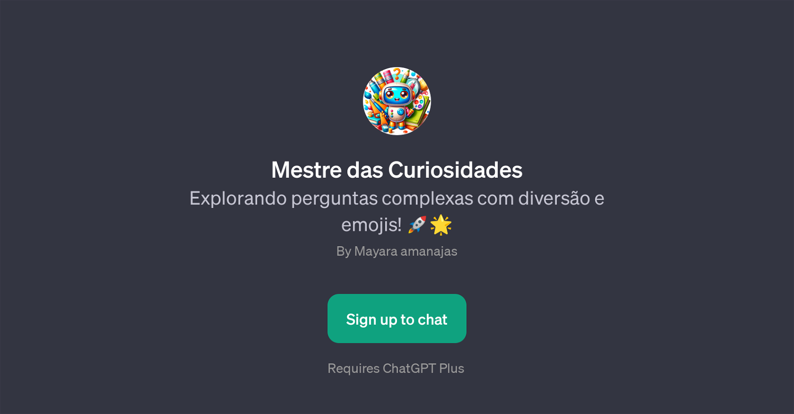 Mestre das Curiosidades website