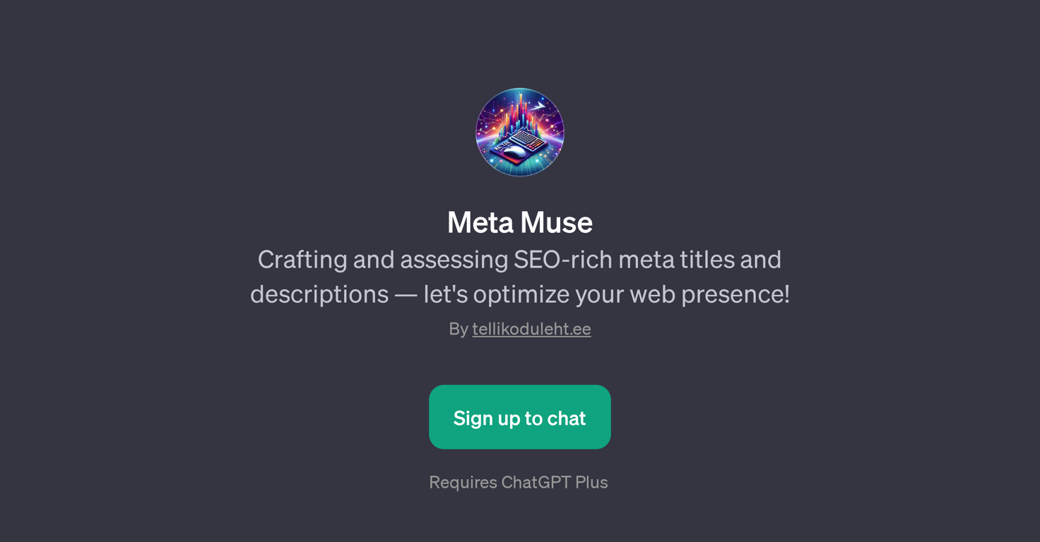 Meta Muse website