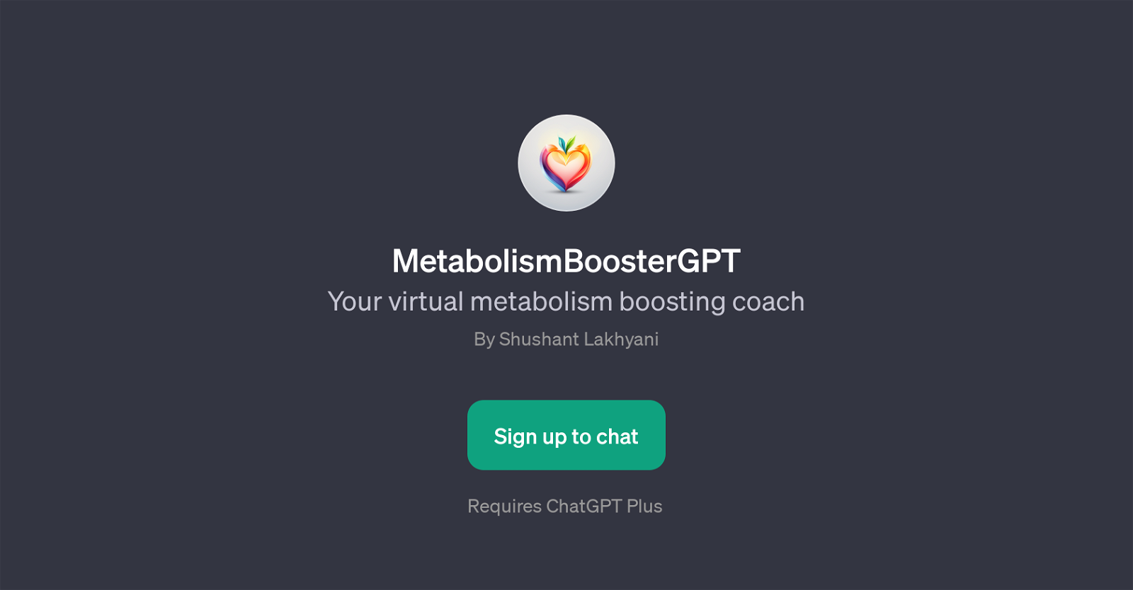 MetabolismBoosterGPT website