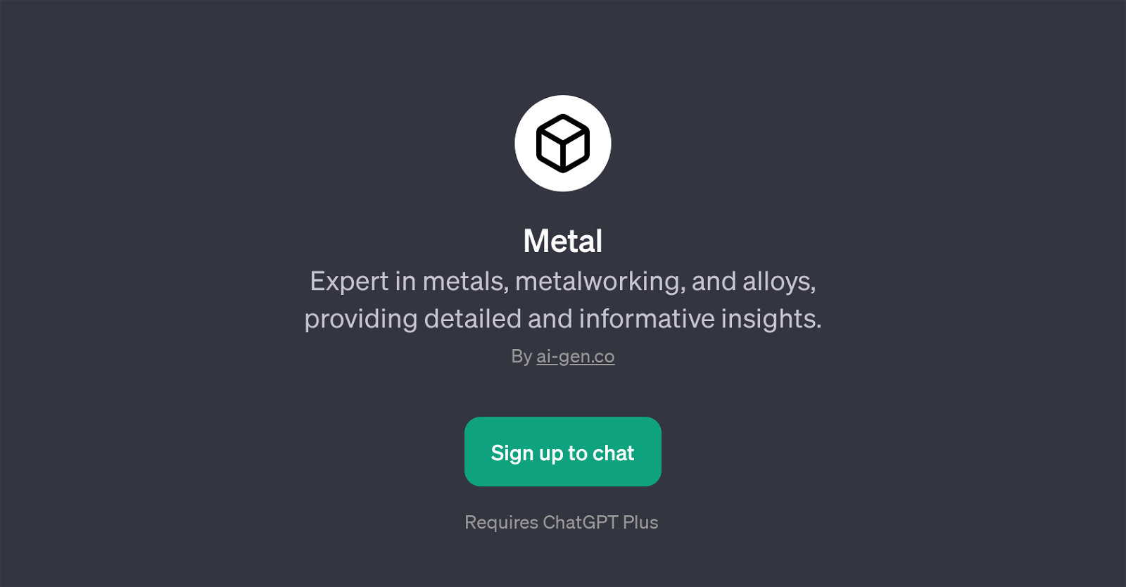 Metal website