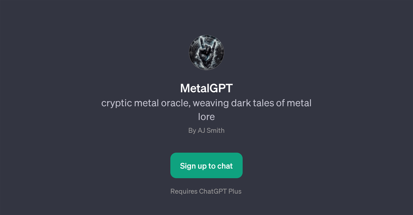 MetalGPT website