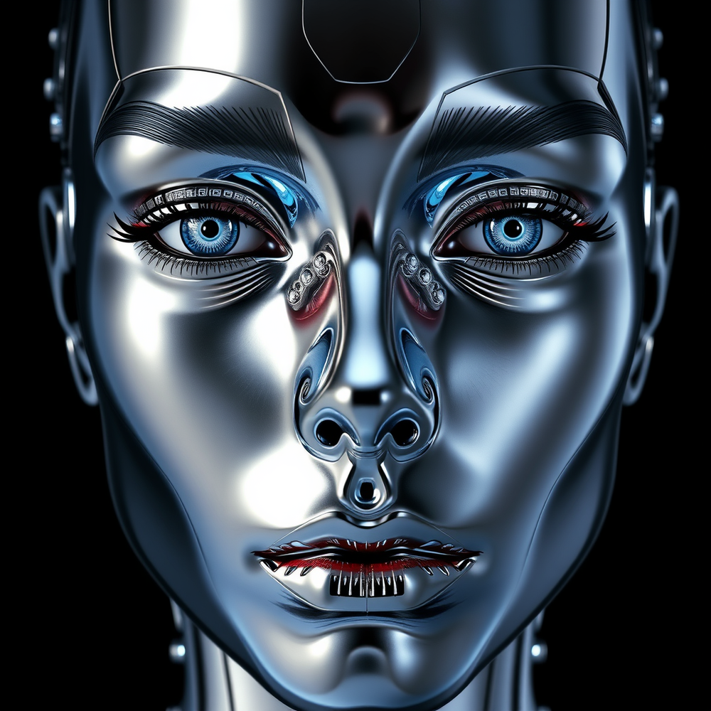 Metallic Face website
