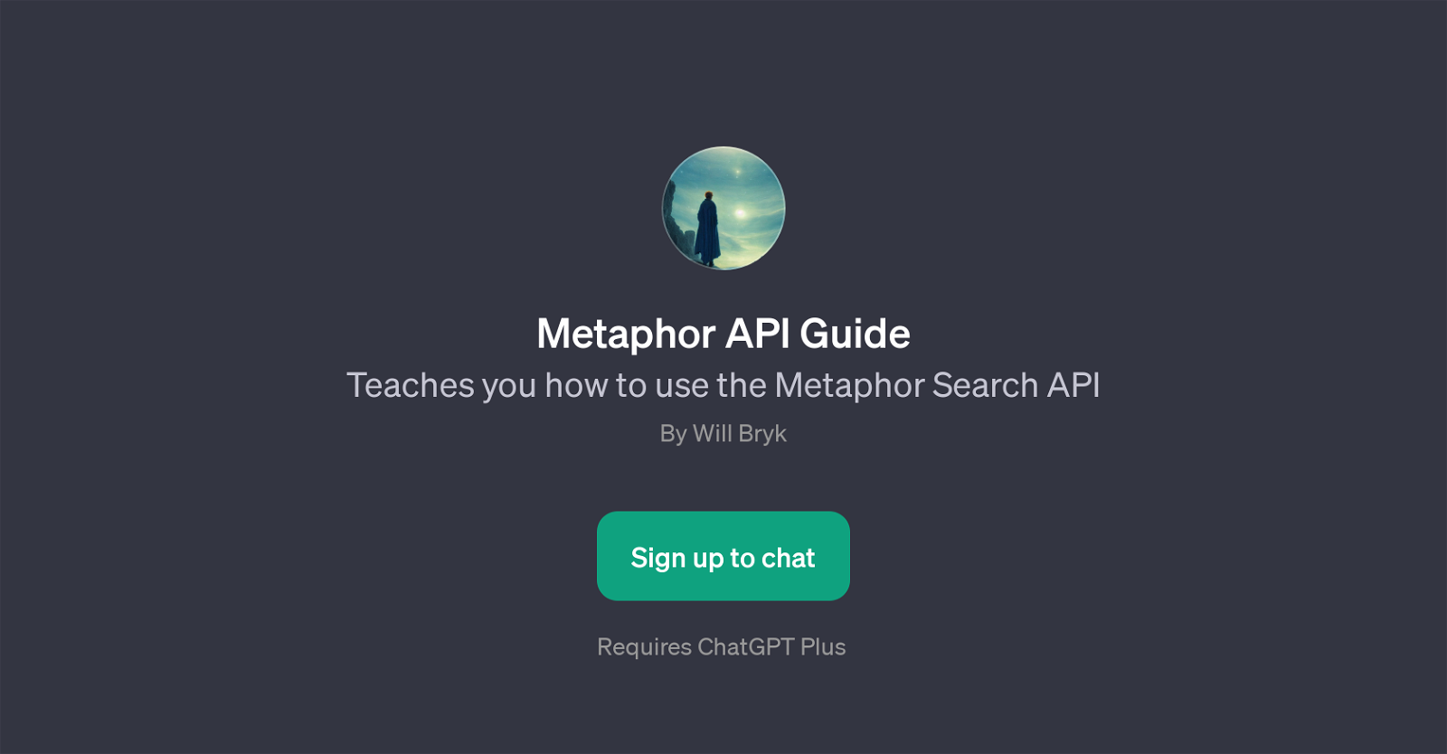 Metaphor API Guide website