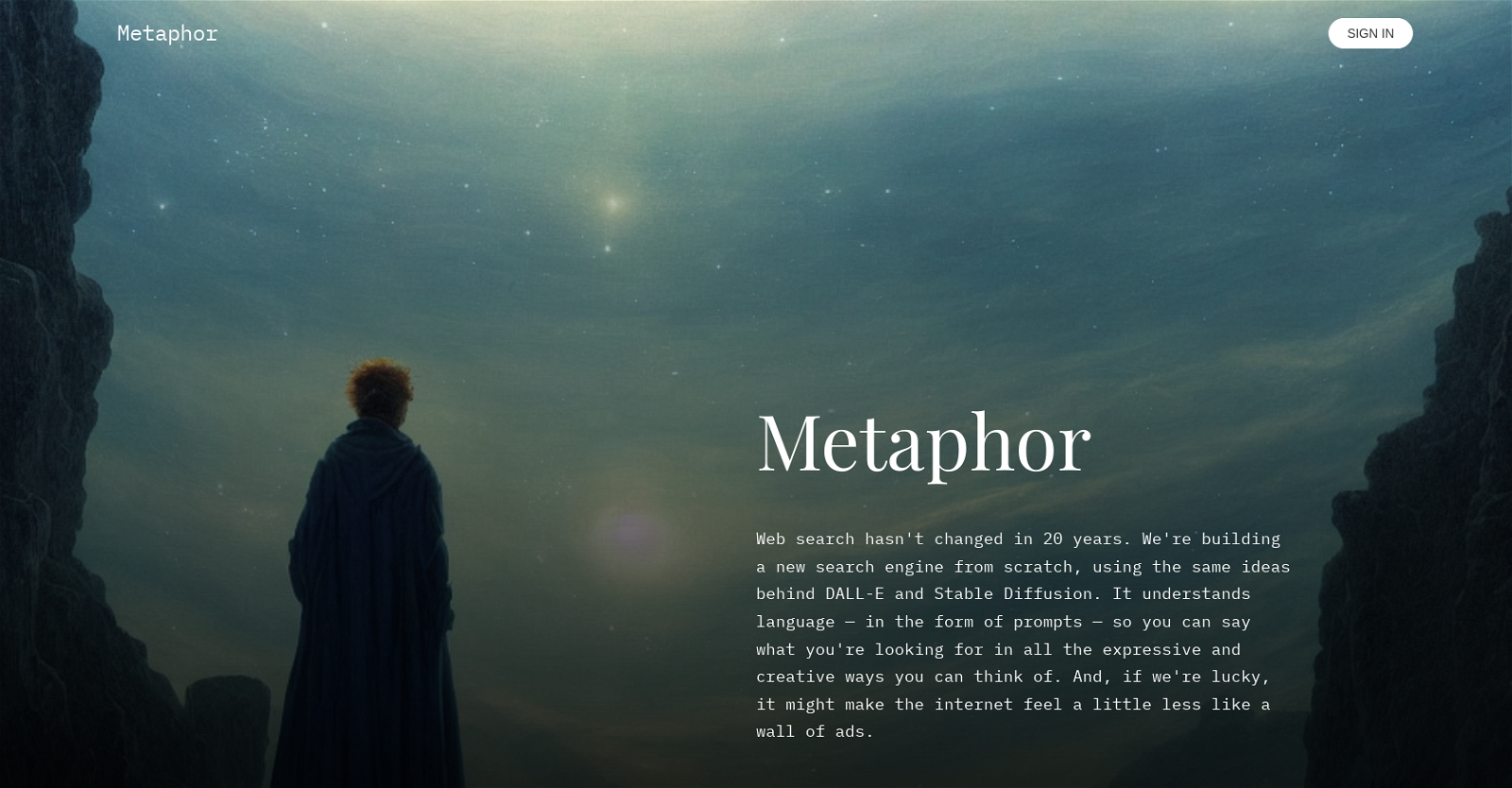 Metaphor website