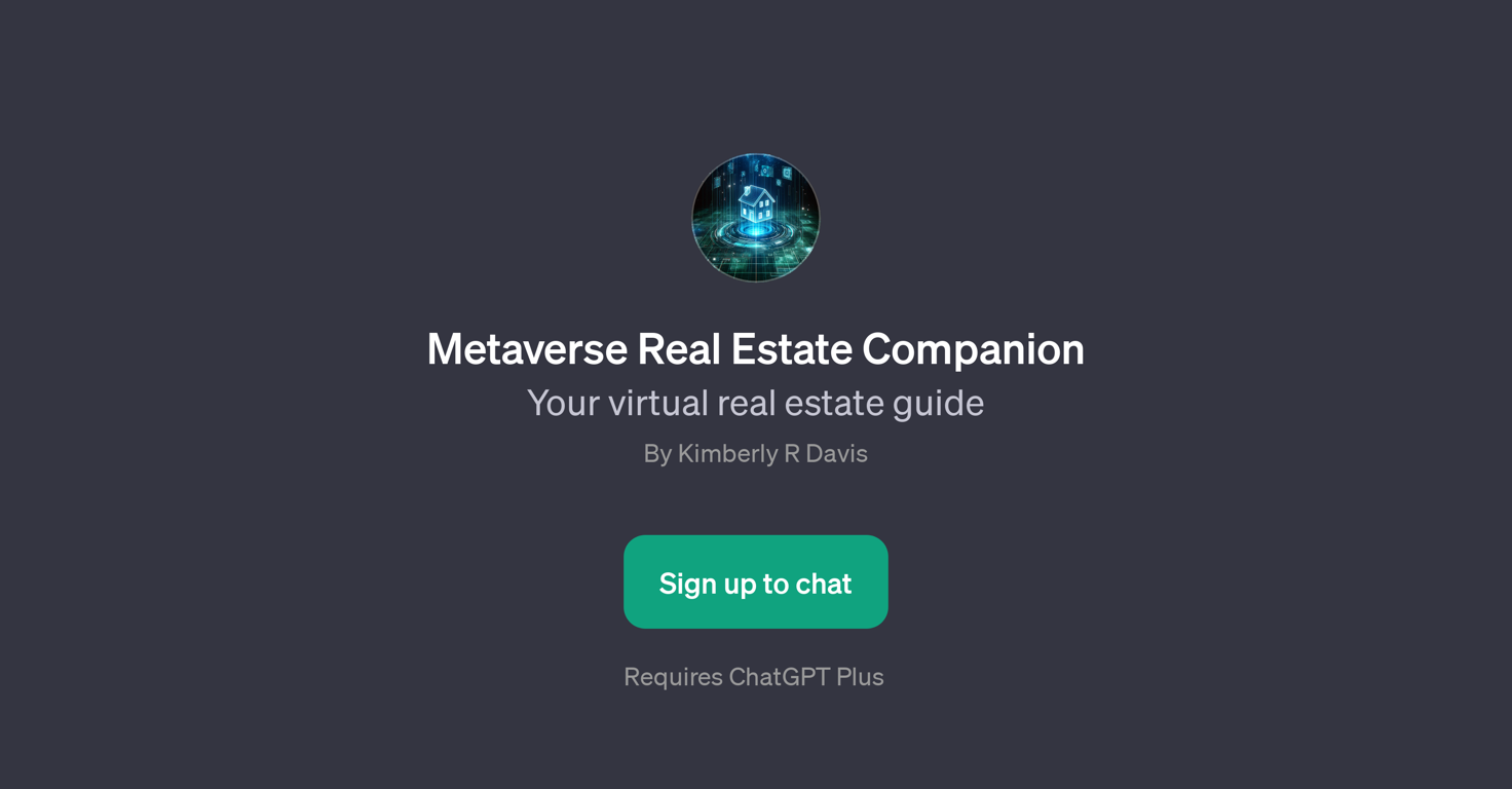 Metaverse Real Estate Companion website