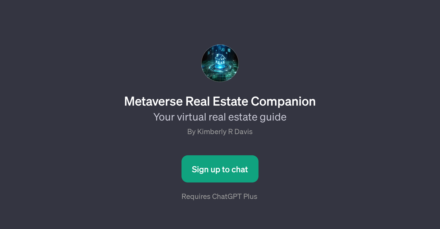 Metaverse Real Estate Companion website