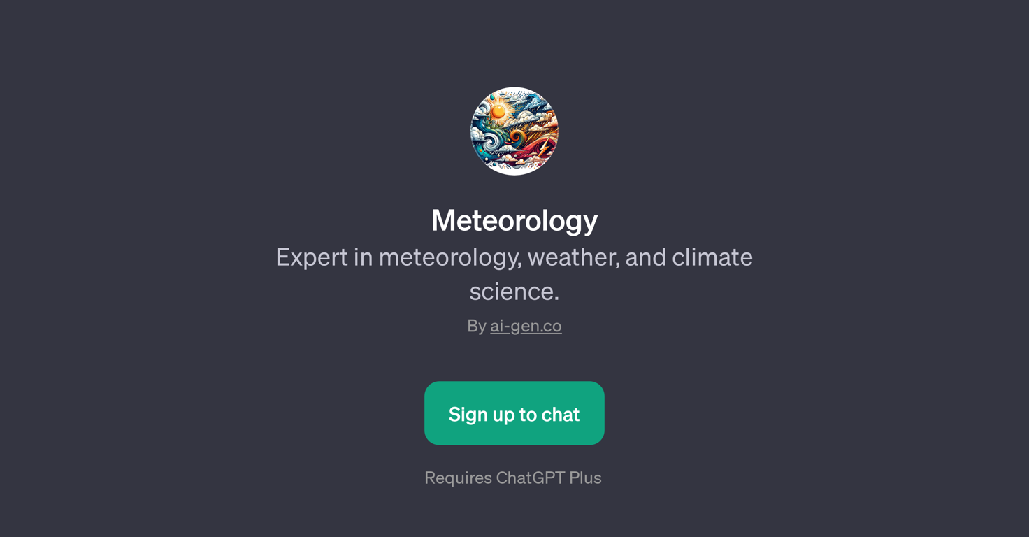 Meteorology website