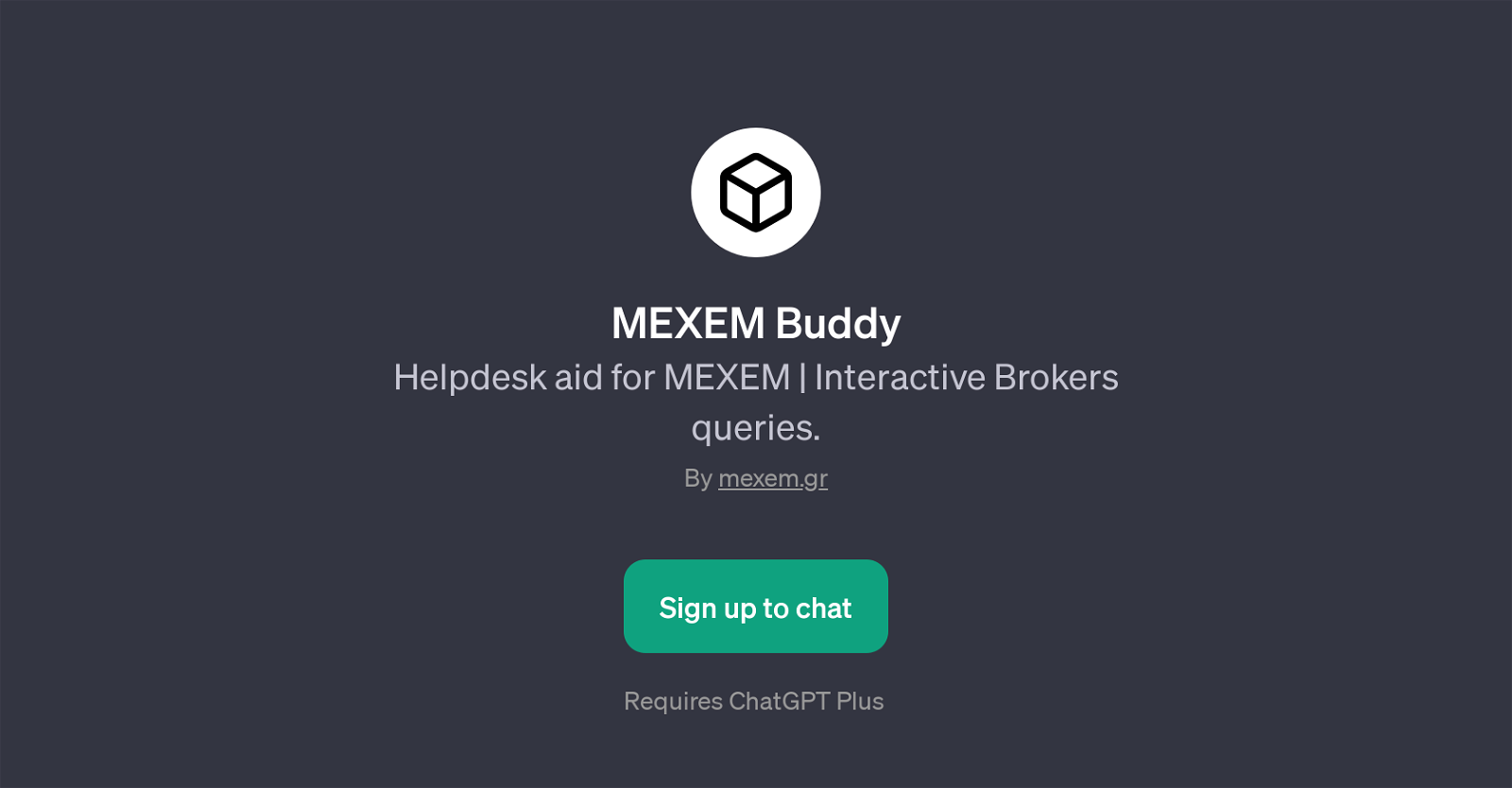 MEXEM Buddy website