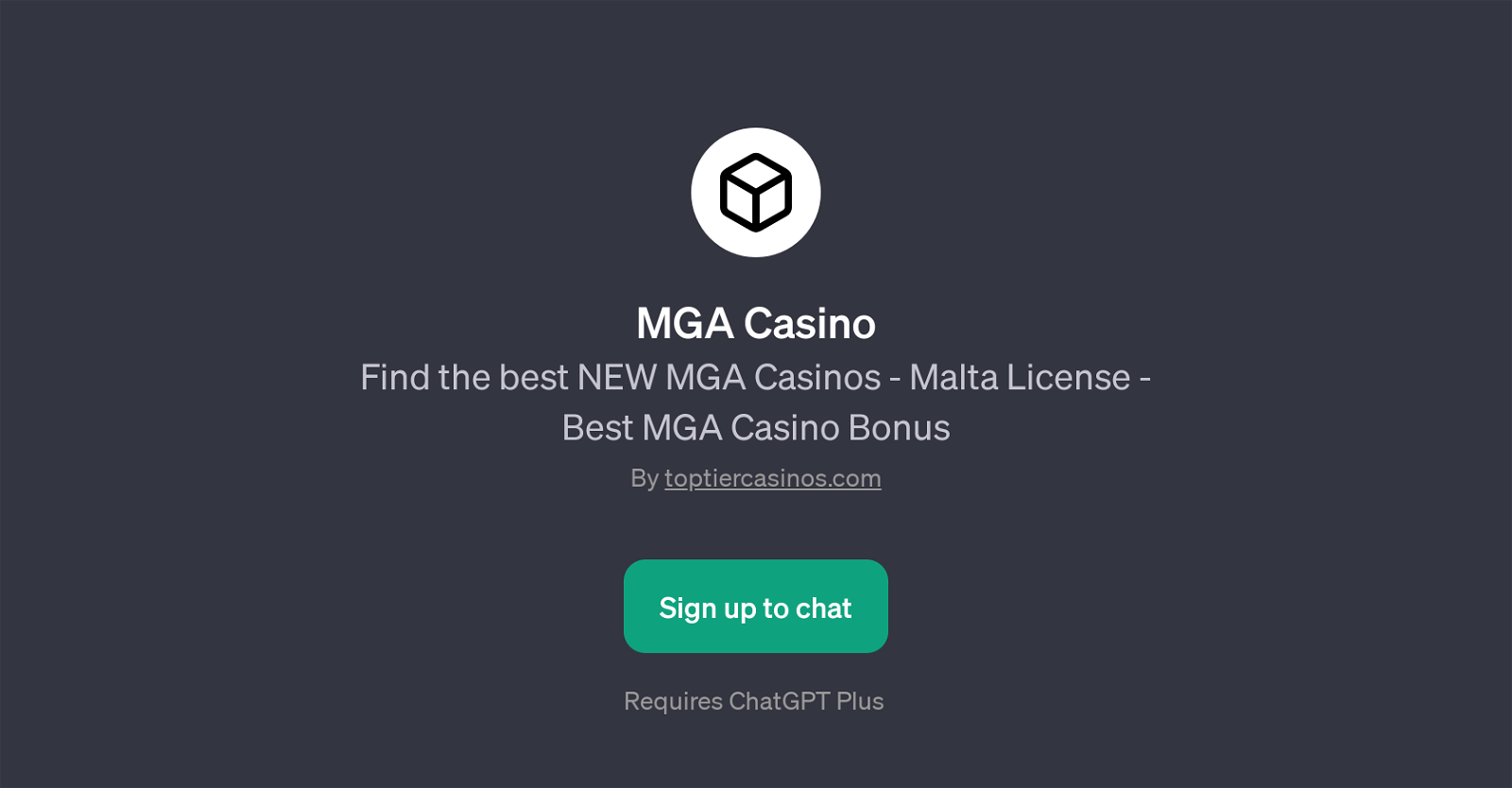 MGA Casino website