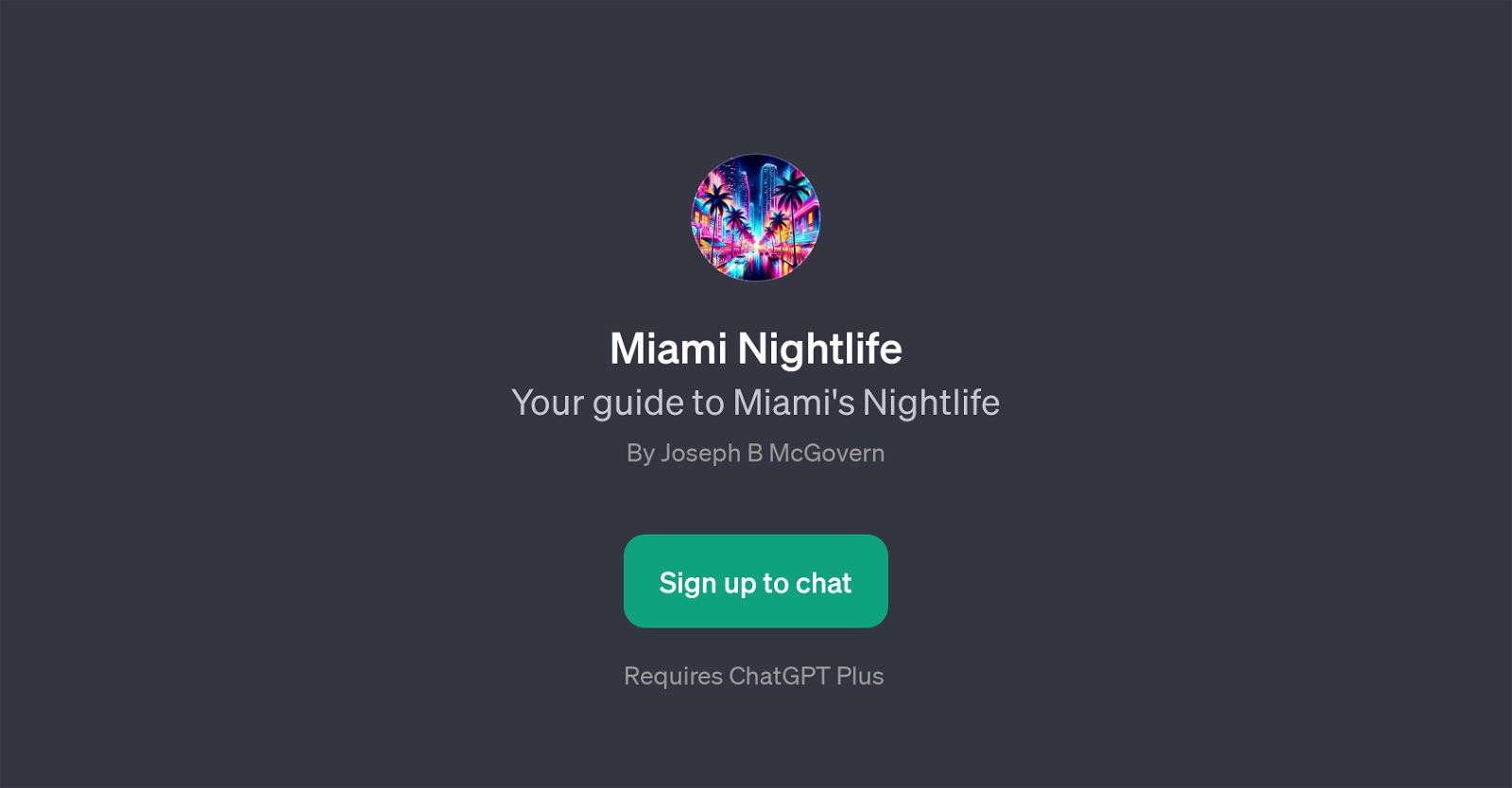 Miami Nightlife website