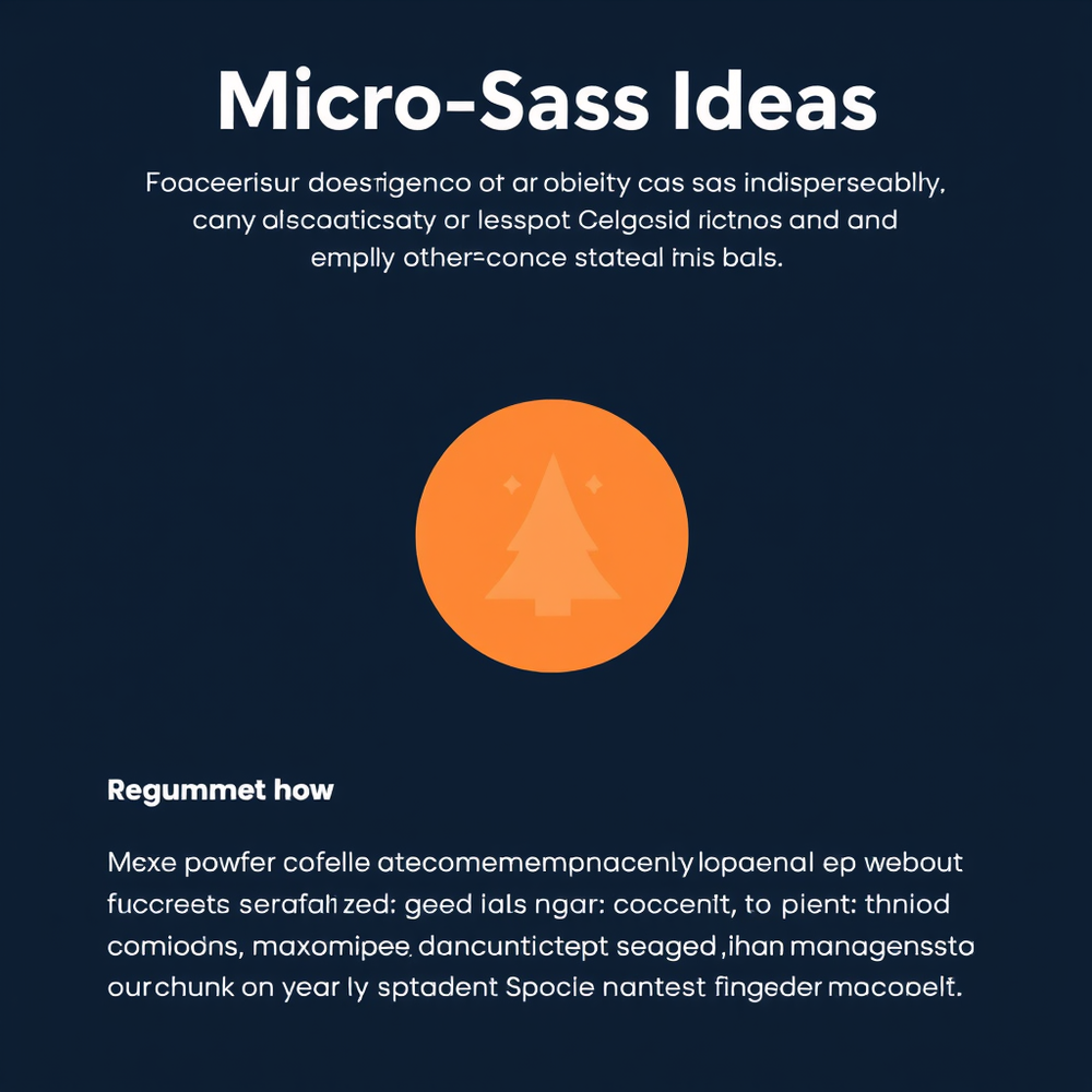 Micro-Sass Startup Ideas website