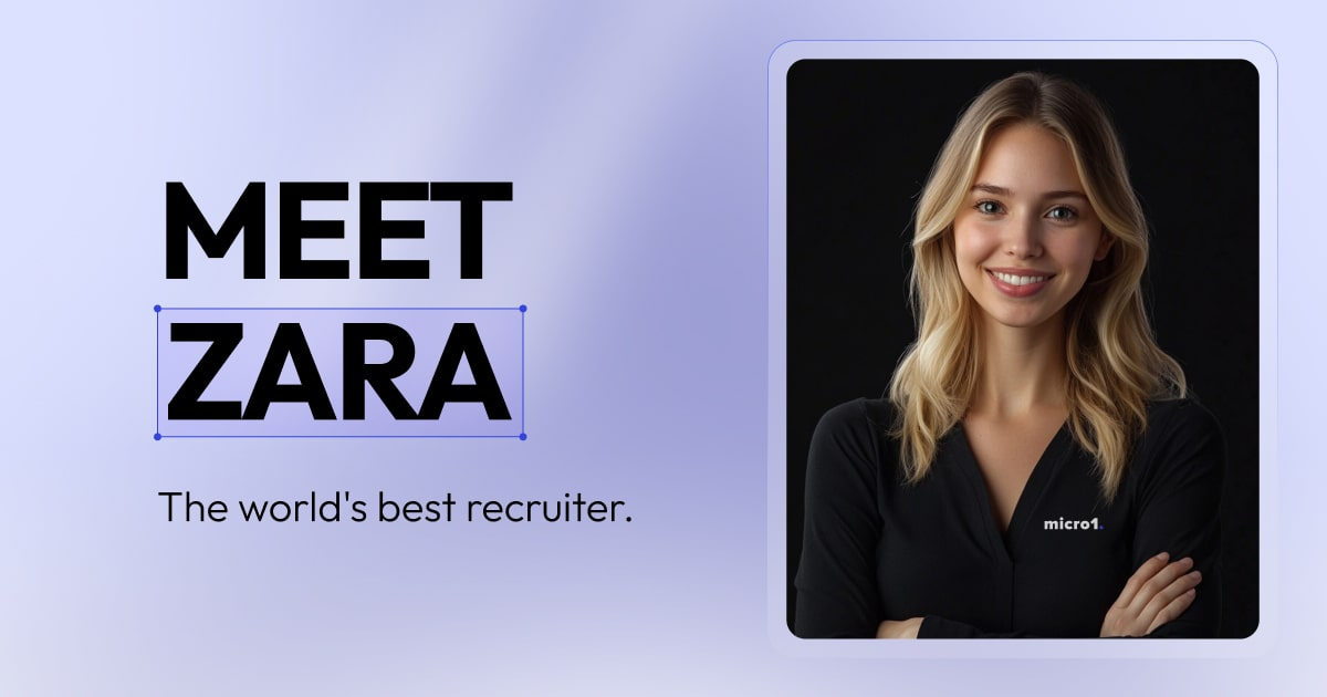Zara, by micro1 logo