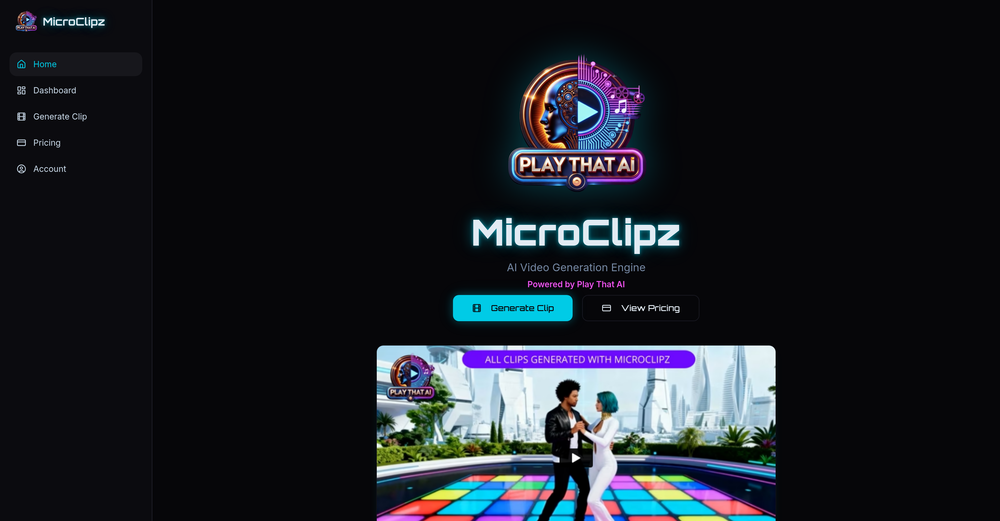 MicroClipz website