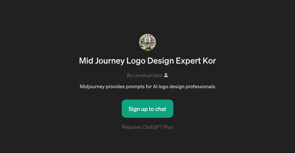 Mid Journey Logo Design Expert Kor website