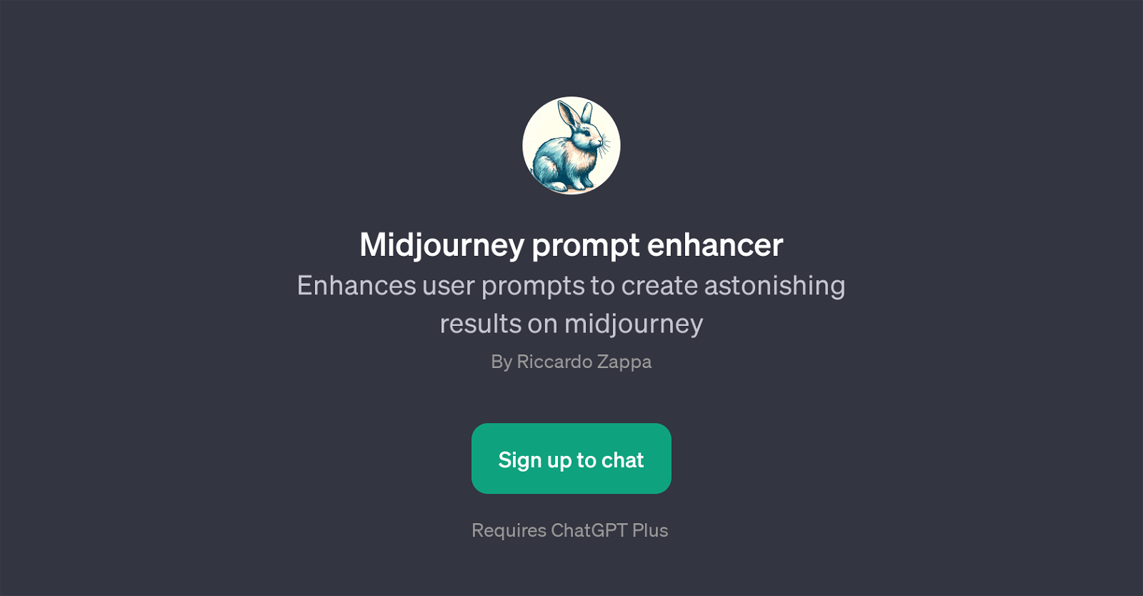 Midjourney Prompt Enhancer website