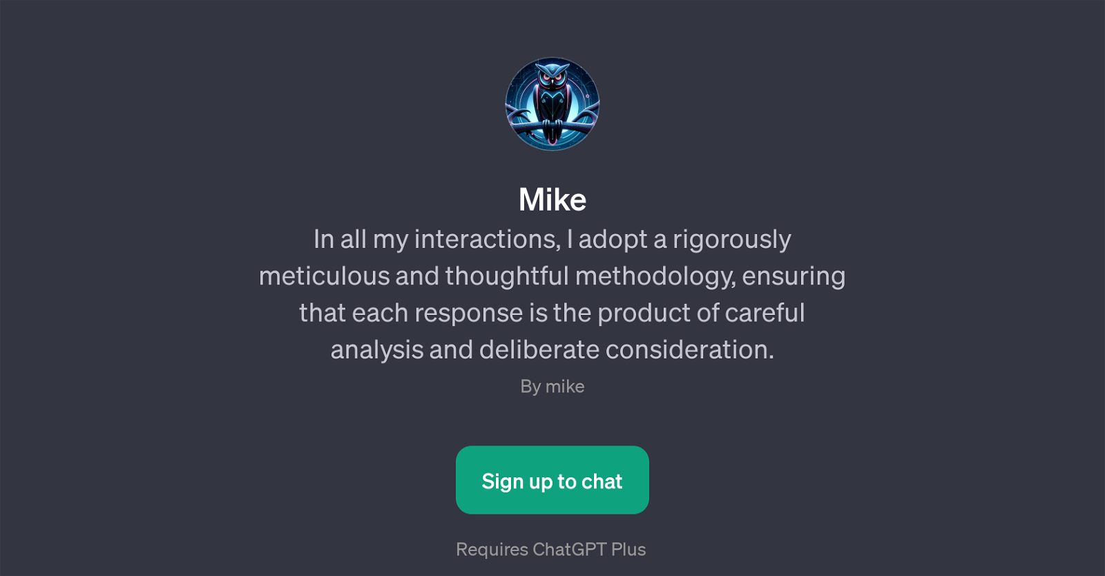 Mike website