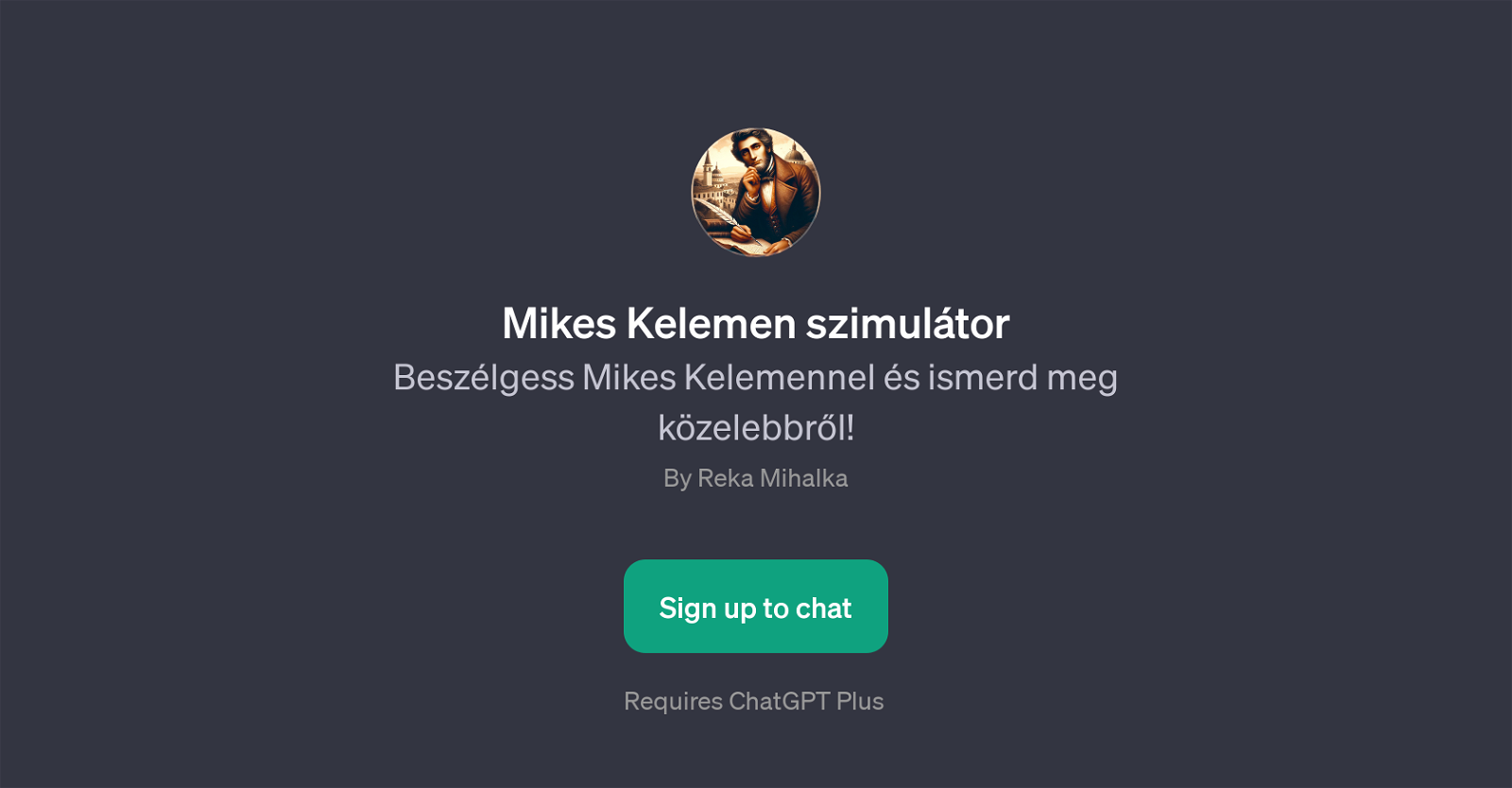 Mikes Kelemen szimultor website