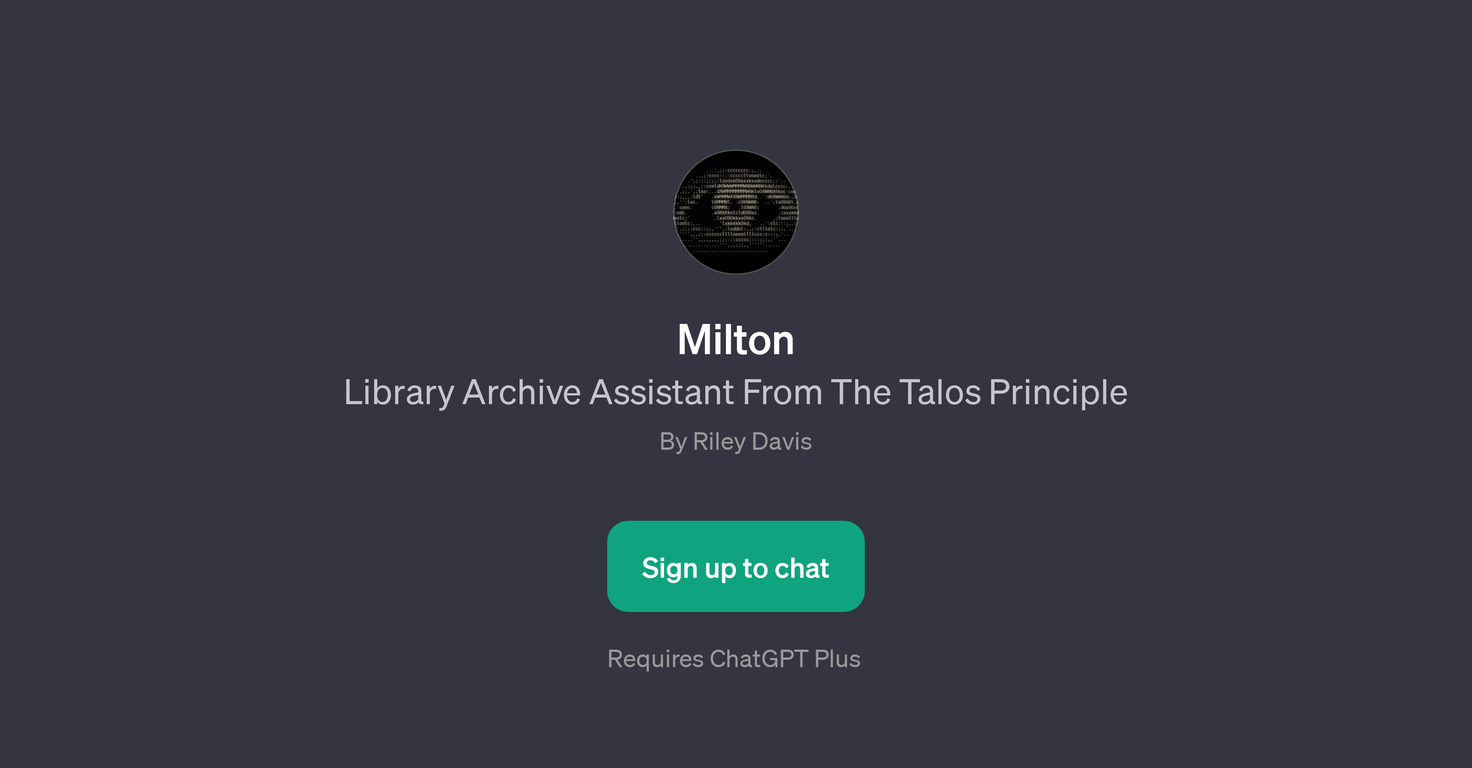 Milton website