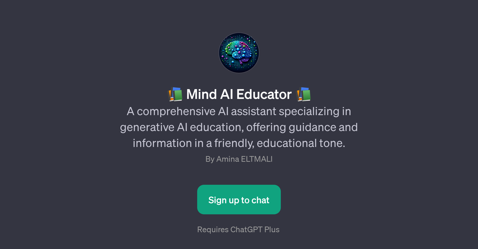 Mind AI Educator website
