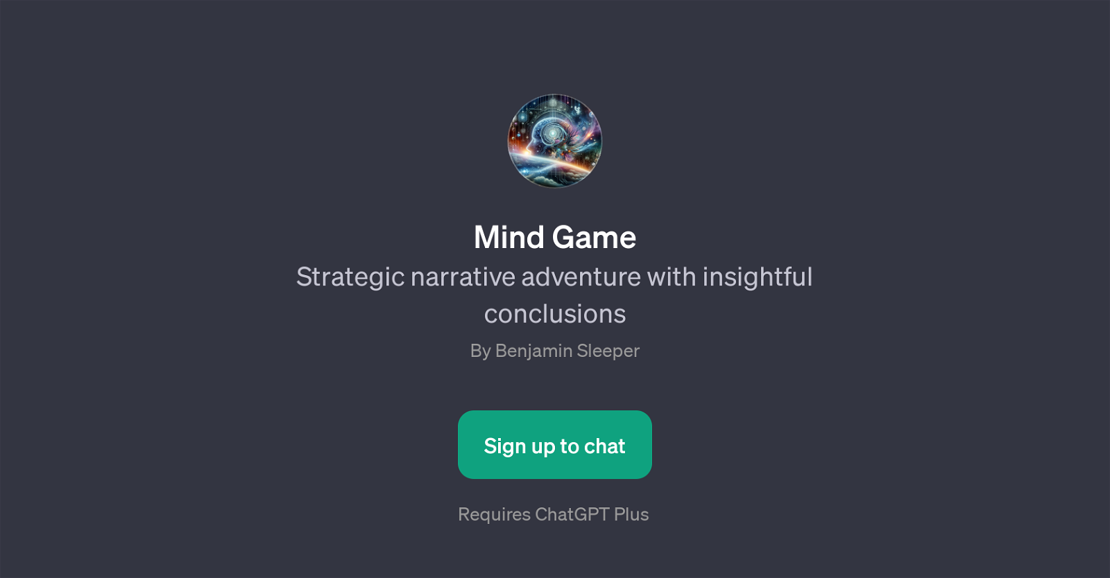 Mind Game website