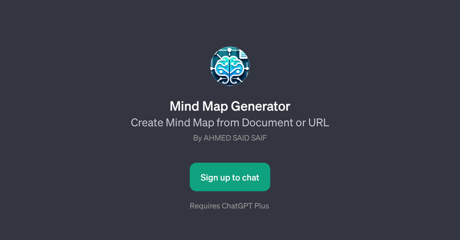 Mind Map Generator website