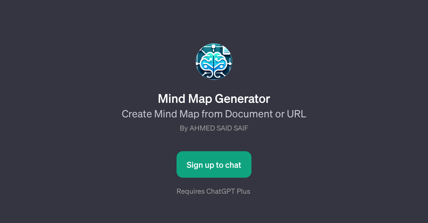 Mind Map Generator website