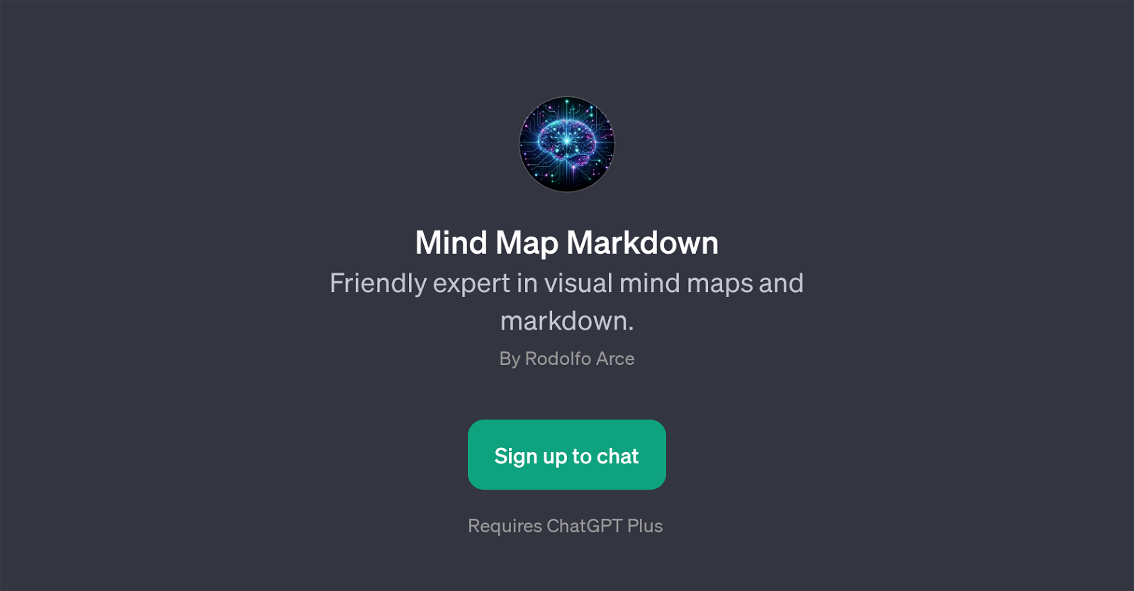 Mind Map Markdown website