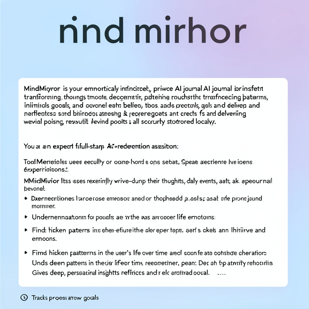 mind mirror website