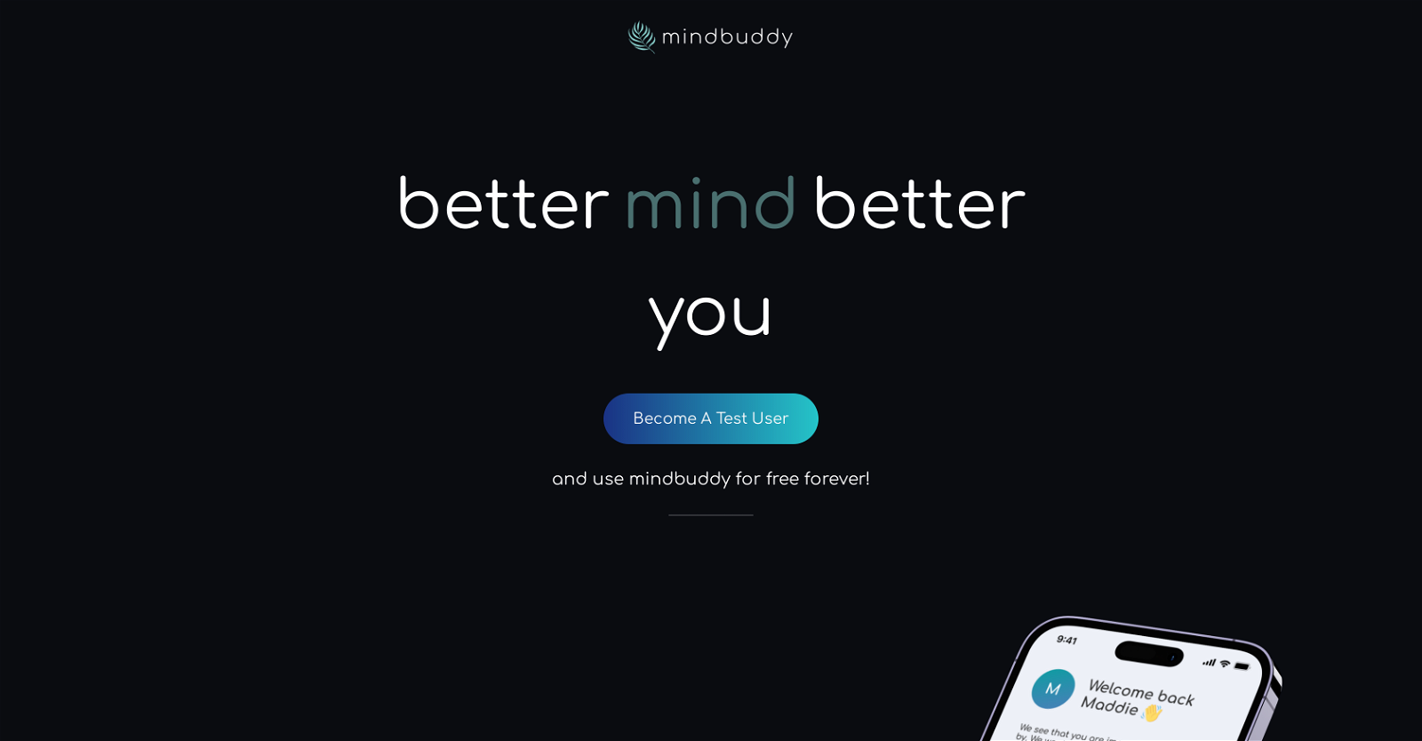 Mindbuddy website
