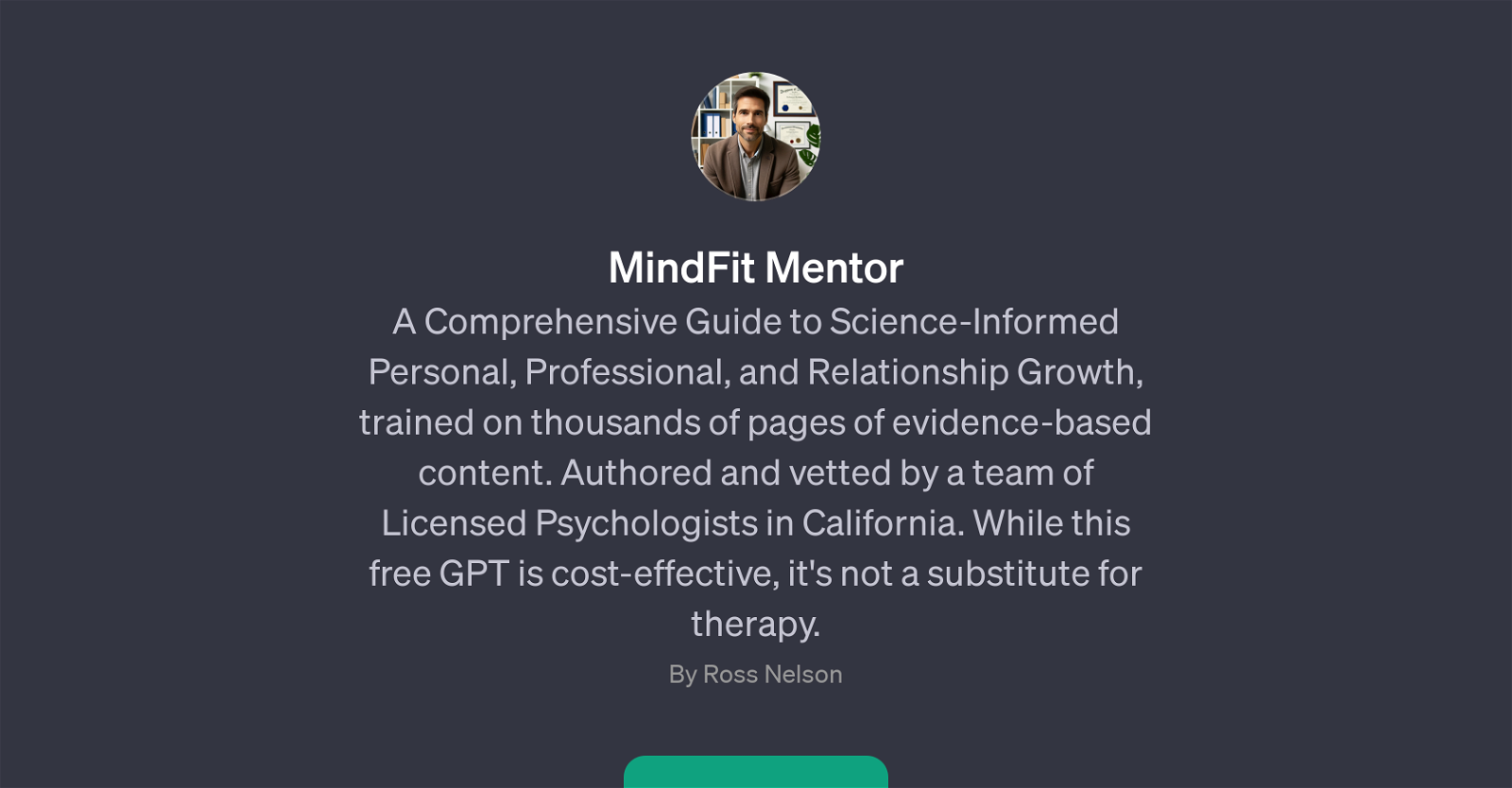 MindFit Mentor website