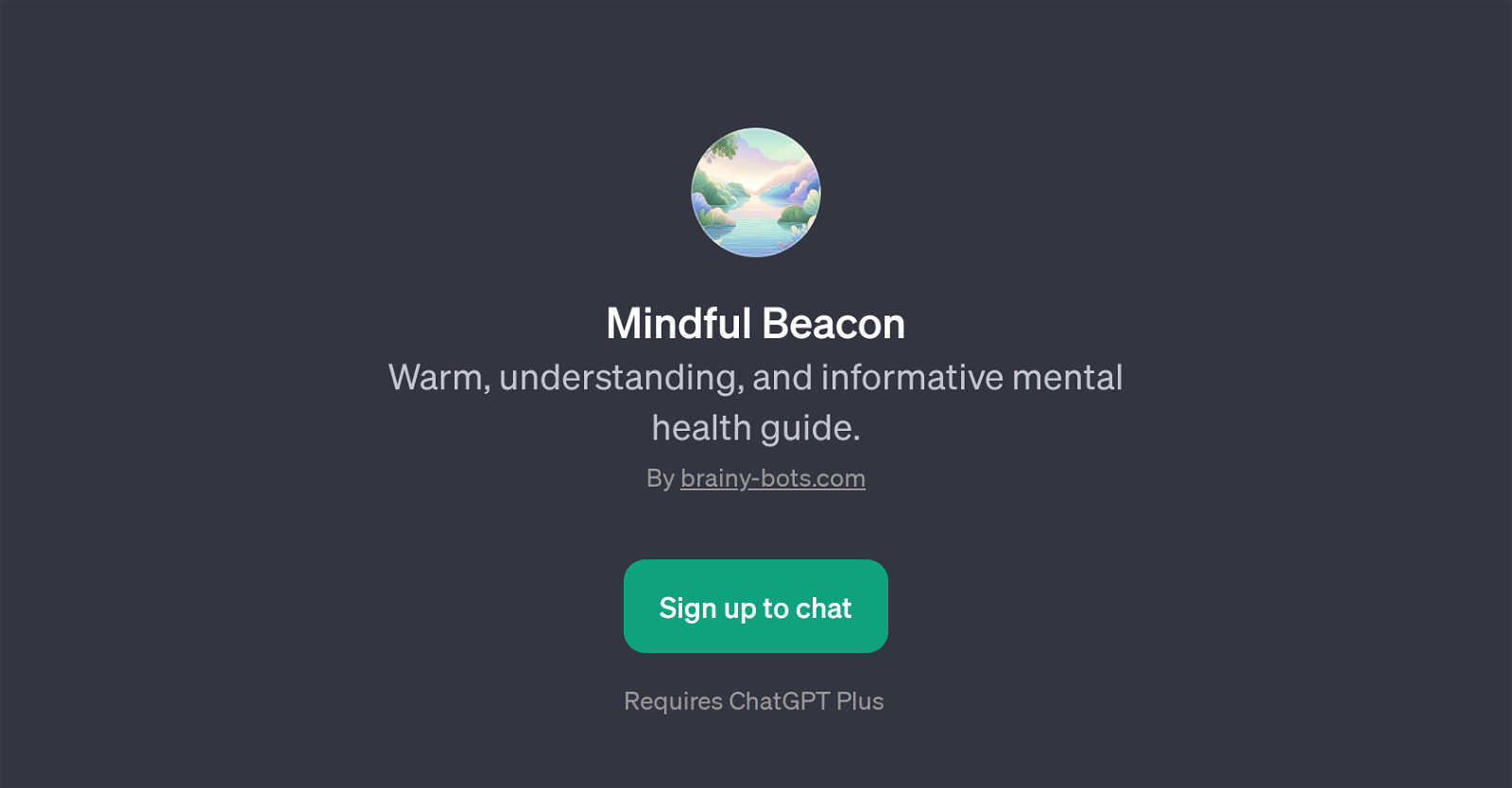 Mindful Beacon website