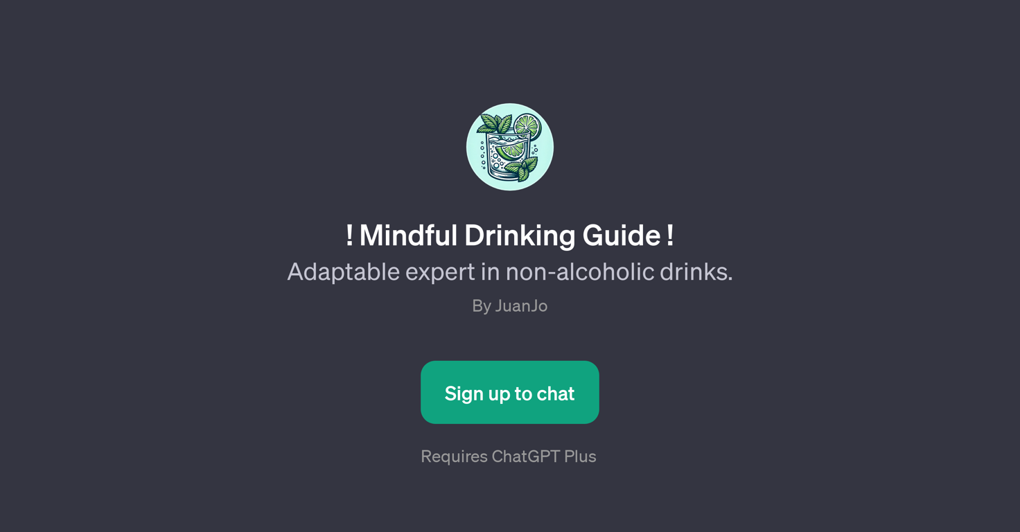 Mindful Drinking Guide website