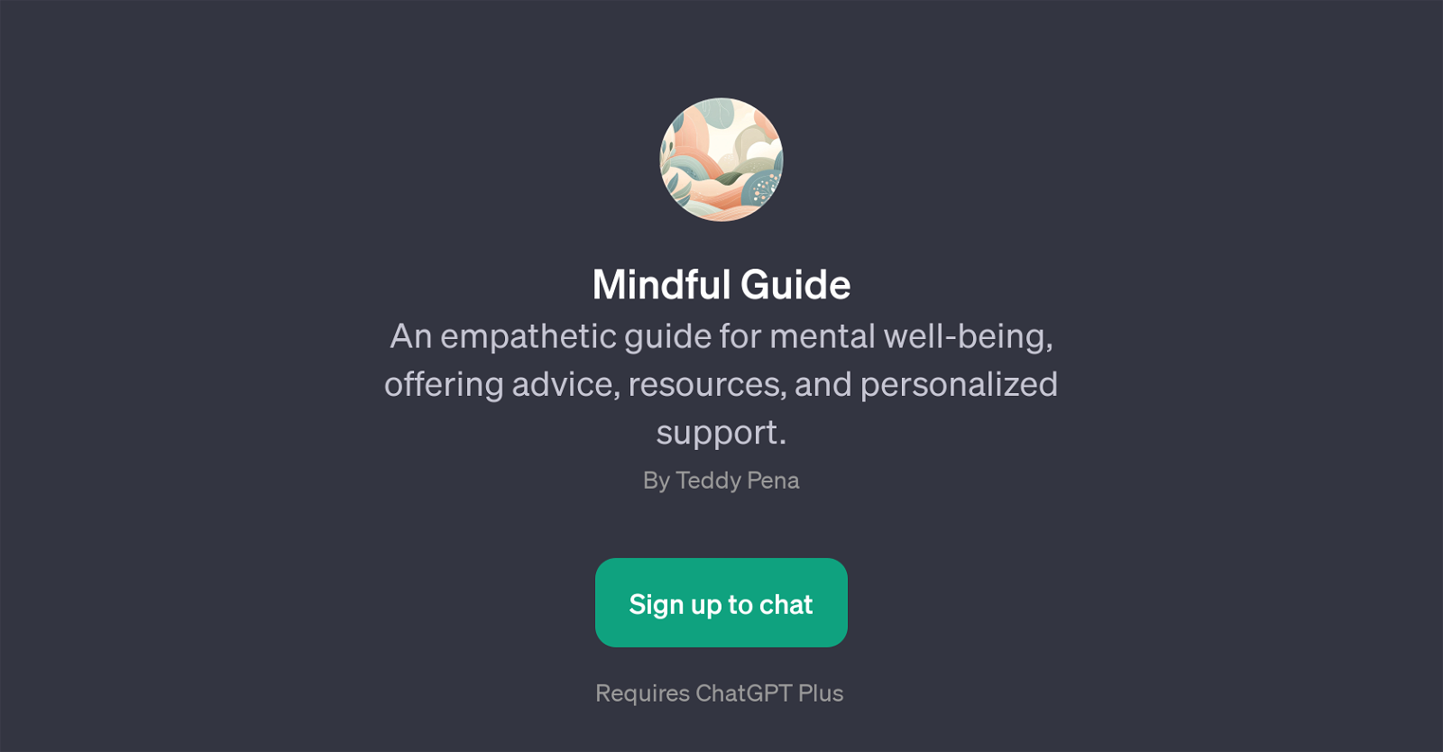 Mindful Guide website