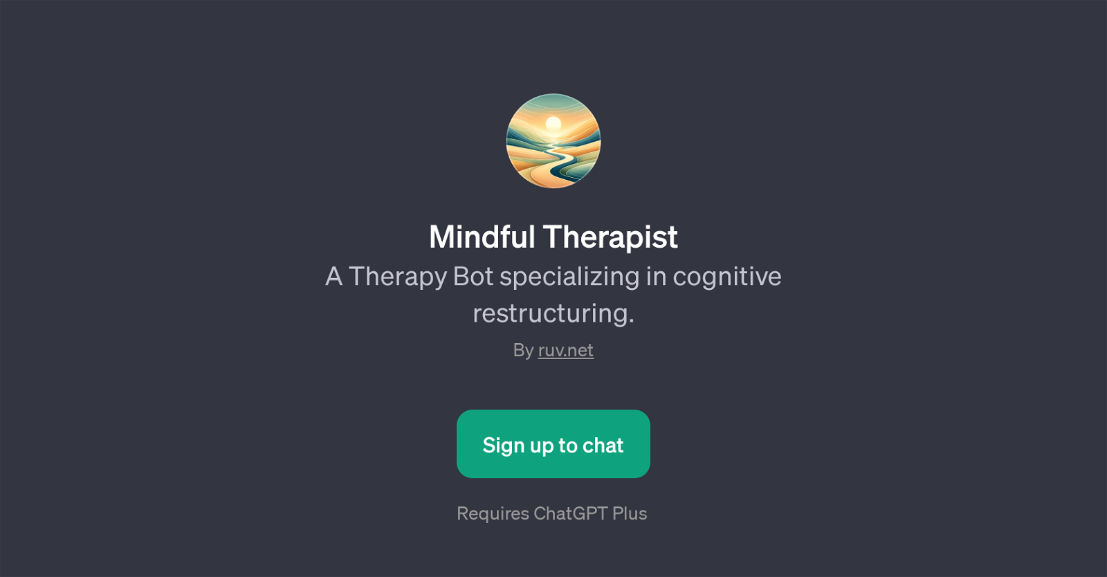 Mindful Therapist website